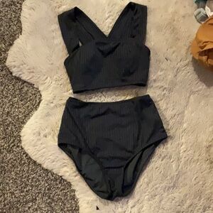 downeast XS high rise swimsuit